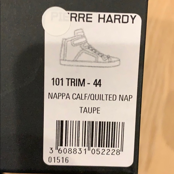 Pierre Hardy Les Baskets Mid Trim Sneaker - Picture 8 of 8